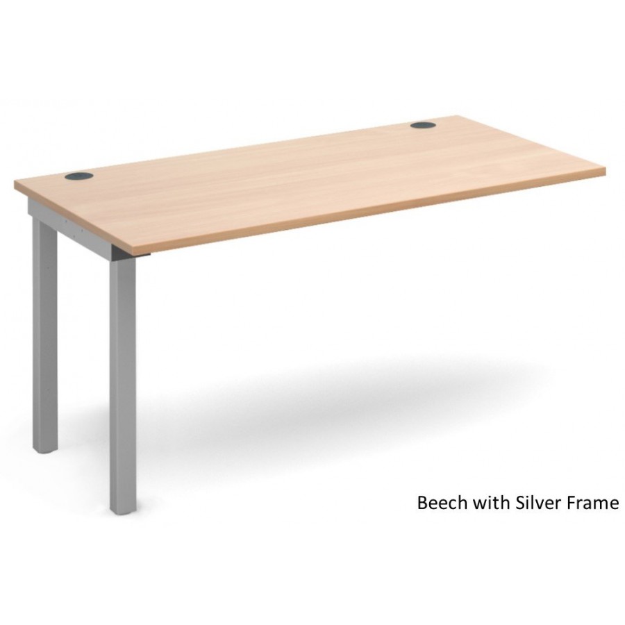 Connex Single Bench Desk Extension Unit